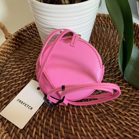 JACQUEMUS Le Pitchou coin purse PINK AUTHENTIC NWT - Picture 3 of 9